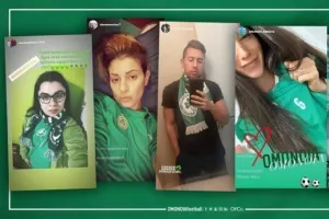 "Πράσινα"  stories από τον αγώνα με την Δόξα