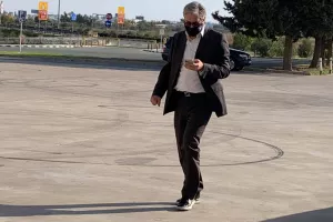 (Φώτος kerkida) Η άφιξη των παραγόντων στην Έκτακτη Γ.Σ