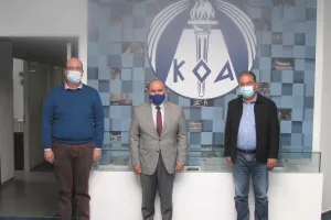 Ο Πρόεδρος ΚΟΑ συναντήθηκε με Εθνικό Δευτεράς