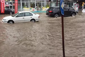 Πλημμύρισε η Αμμόχωστος από τις βροχές