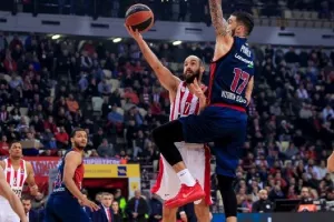 Το απόλυτο του Ολυμπιακού στο ΣΕΦ απέναντι στην Μπασκόνια από το 2007