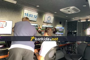 Στο... βαν για το VAR στο "ΜΑΚ" (φώτος)