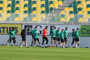 (Φώτος) Η προπόνηση της ΑΕΚ 