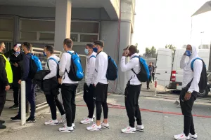 Άφιξη Απόλλων στο Μακάρειο (φώτος)