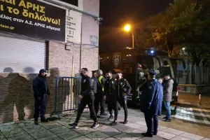 Στο «Κλ. Βικελίδης» οι αποστολές Άρη και ΠΑΟΚ (φώτος)