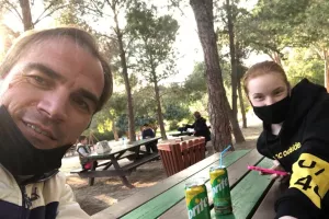 Σίνισα/ Στο πάρκο με την Άντρεα