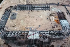 Limassol Arena: Εκπληκτικά πλάνα από drone