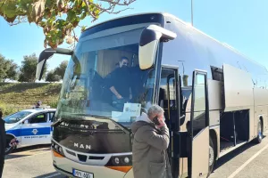 ΦΩΤΟΣ Kerkida/Έφυγε για ξενοδοχείο ο ΠΑΟΚ