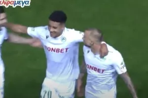 (BINTEO) O Παπουλής για το 2-0 της Ομόνοιας