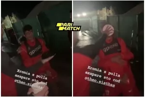 Τούρτα... στα μούτρα του Σιαθά! (Βίντεο)