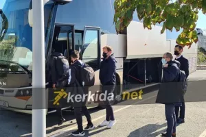 ΦΩΤΟΣ Kerkida/Έφυγε για ξενοδοχείο ο ΠΑΟΚ