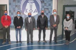  Ο Πρόεδρος ΚΟΑ συναντήθηκε με το Κ.Σ. Συκόπετρας