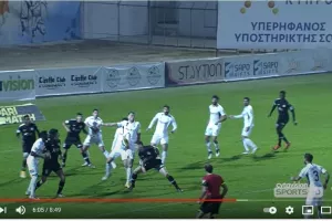 ΦΩΤΟ ο Εθνικός με το πρόσωπο του Ντεϊβίσον - "12 ώρες μετά το «εγκληματικό» χτύπημα" 