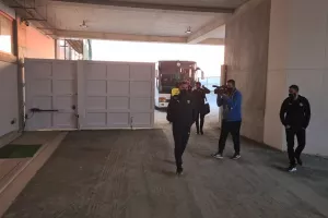 Η άφιξη της ΑΕΚ (βίντεο/φώτος)