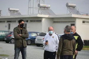 ΦΩΤΟΣ/Βασιλόπιτα και προπόνηση
