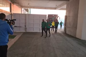 Η άφιξη της ΑΕΚ (βίντεο/φώτος)