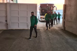 Η άφιξη της ΑΕΚ (βίντεο/φώτος)