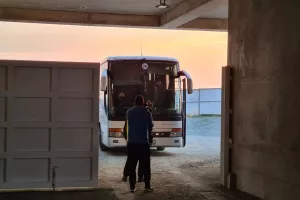 Η άφιξη της ΑΕΚ (βίντεο/φώτος)