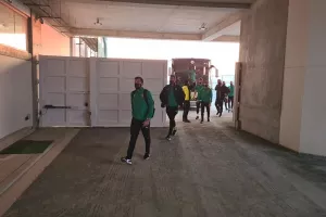 Η άφιξη της ΑΕΚ (βίντεο/φώτος)