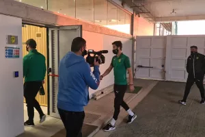Η άφιξη της ΑΕΚ (βίντεο/φώτος)