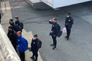 Άφιξη στο "ΜΑΚ"/φώτος