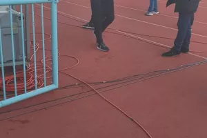 ΟΜΟΝΟΙΑ/Άφιξη στο "Τάσος Μάρκου" 