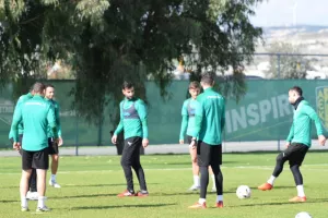 Η προπόνηση της ΑΕΚ/Φώτος 
