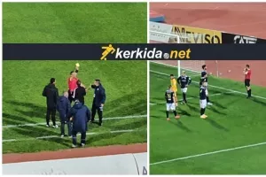Πέναλτι, απόκρουση και... έκρηξη διαμαρτυριών (φώτος)
