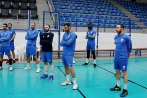 Φώτος από την κοπή της βασιλόπιτας 