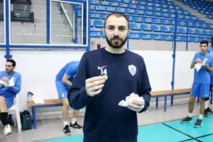 Φώτος από την κοπή της βασιλόπιτας 