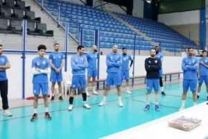 Φώτος από την κοπή της βασιλόπιτας 