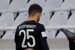 ΚΥΠΡΙΑΝΟΥ: "Δόθηκε ένα πέναλτι που δεν ήταν"