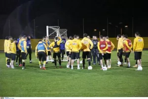 Χωρίς νέα προβλήματα η πρώτη προπόνηση του 2021