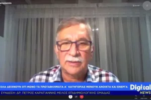"Τέλη Φεβρουαρίου, μέσα Μαρτίου κανονικότητα στον αθλητισμό" (Δρ. Καραγιάννης στο Digital)