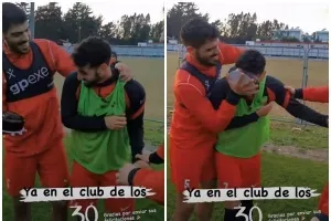Τούρτα... στα μούτρα του Βαρέλα! (Βίντεο)
