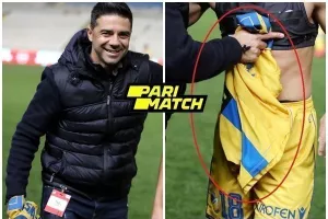 Πήρε... σουβενίρ ο Μαρίνος! (Φώτος)