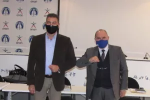Συνάντηση Μιχαηλίδη με τον νέο Πρόεδρο της Ομοσπονδίας Ξιφασκίας