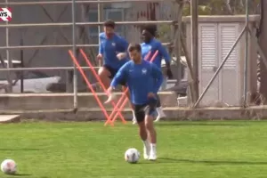 (ΒΙΝΤΕΟ/ΑΝΟ) Στιγμές από την προπόνηση 