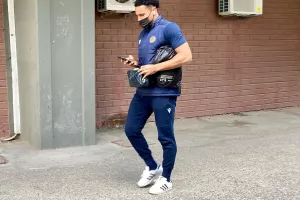 Φώτος/Στο γήπεδο η ΑΕΛ