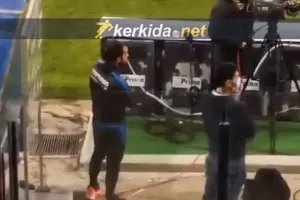 Η αγωνία του Καλτσά...