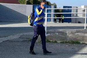 (ΦΩΤΟΣ) Η άφιξη του ΑΠΟΕΛ