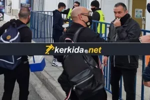 Η άφιξη της ΑΕΛ στο “ΠΑΠ” (φώτος/βίντεο)