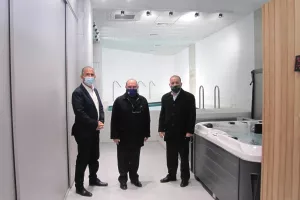 Ο Πρόεδρος του ΚΟΑ ξεναγήθηκε στο ΑΕΚ Αρένα