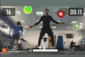 Η προπόνηση του Λόρια σε στιλ... video game (βίντεο)