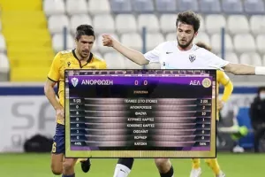 ΑΝΟ - ΑΕΛ/Τα στατιστικά του ημιχρόνου