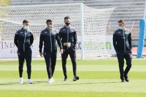 (ΦΩΤΟΡΕΠΟΡΤΑΖ) Pregame από το Μακάρειο