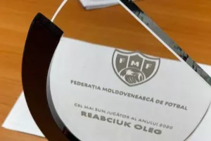 Βραβεύθηκε ως ο κορυφαίος Μολδαβός ποδοσφαιριστής του 2020!