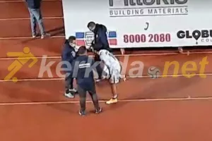 Αγωνία για Οκριασβίλι