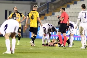 ΠΛΗΓΜΑ στην ΑΕΚ 