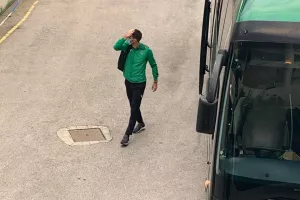ΦΩΤΟΣ από την άφιξη της Ομόνοιας